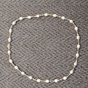 Seed pearl necklace